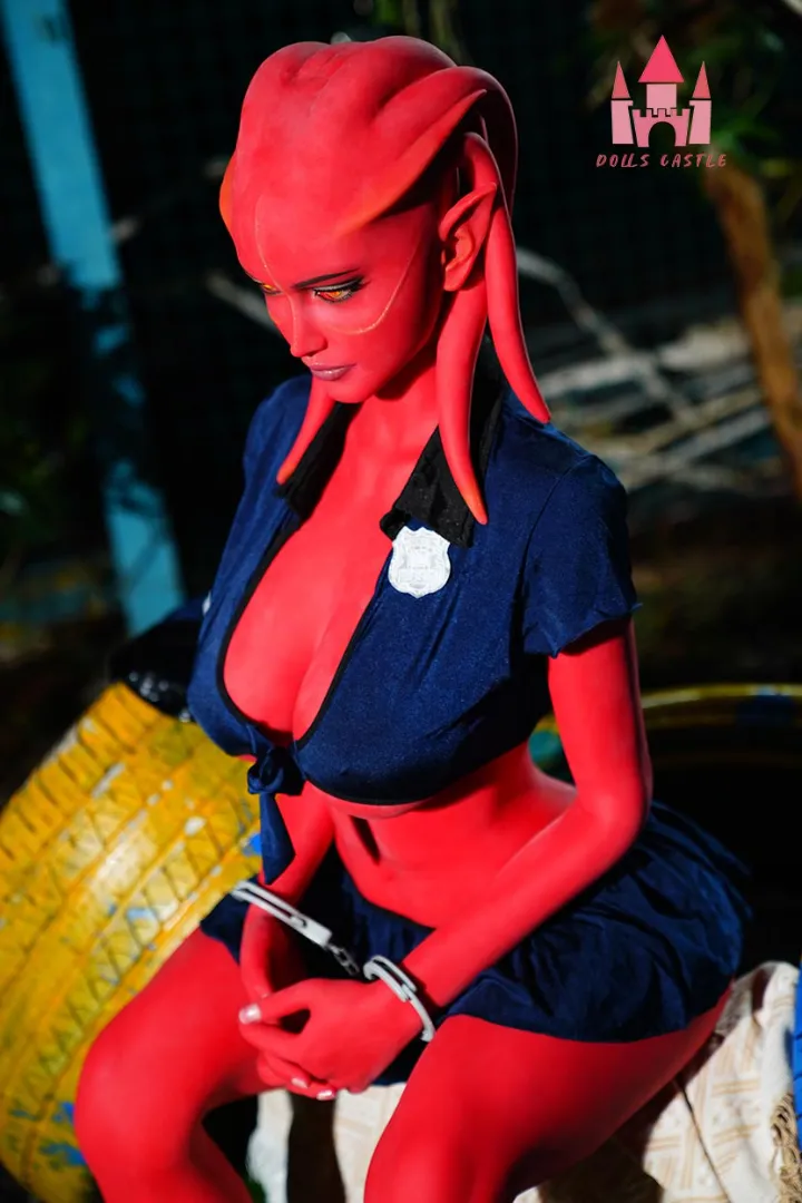 Grace 160cm Red Alien Fantasy TPE Sex Doll(EU Stock)